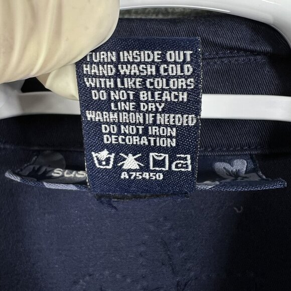 Susan Graver Womens 1X Metal Floral 3D Embellished Jacket Pockets Art To Wear - Picture 12 of 16